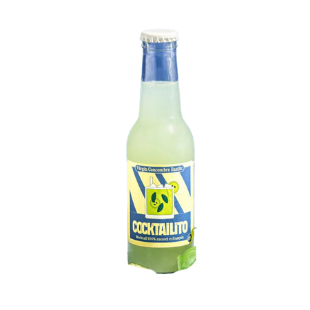 Cocktailito Virgin - Concombre Basilic