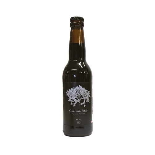 BIERE GOEMON NOIR STOUT Brasserie des Abers FR BIO 09 33CL