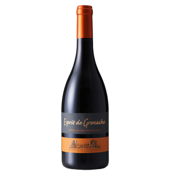 COTES DU RHONE VILLAGES ROUGE DOMAINE DE GRANGENEUVE Esprit de Grenache