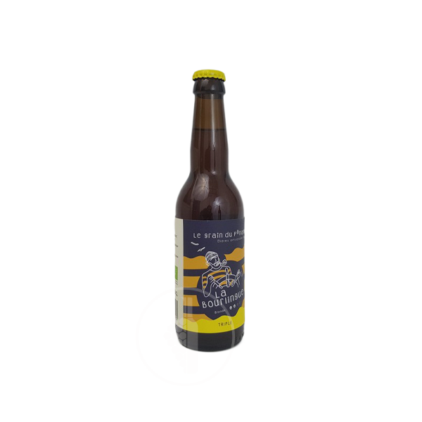 Bière Blonde Triple - Bourlingue - Brasserie Le Grain du Ponant