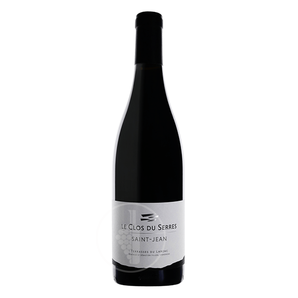 CTX DU LANGUEDOC TERRASSE DU LARZAC Dne LE CLOS DU SERRES cuvée clos saint jean FR BIO 01