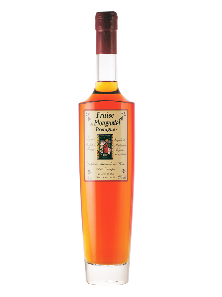 Liqueur de Fraises de Plougastel - Distillerie du Plessis