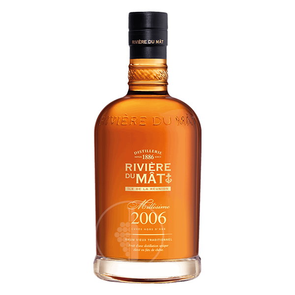 Rivière du Mât - Millésime 2006 43° - Rhum vieux