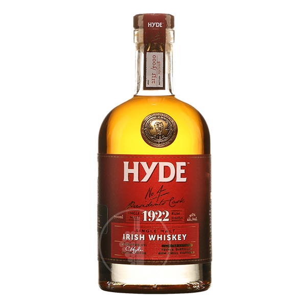Whisky Hibernia Distillers - Hyde N°4 1922 - Finition Rhum Single Malt