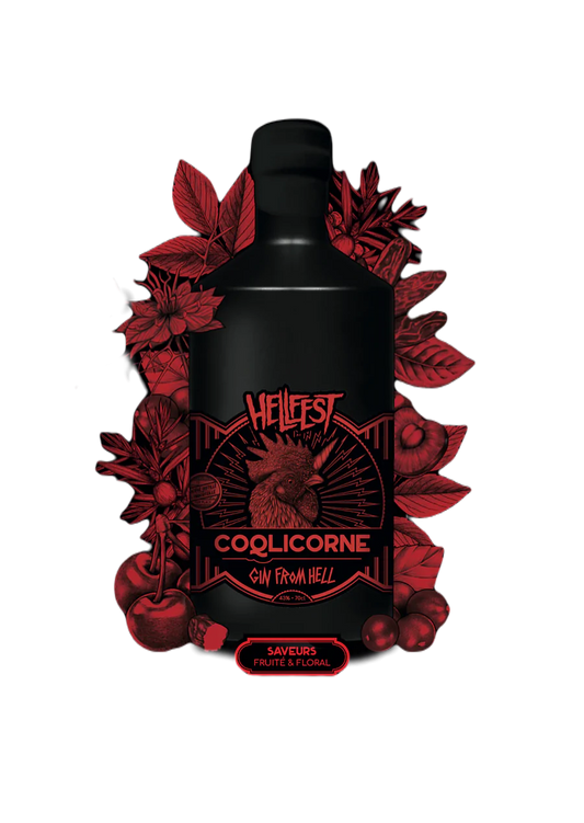 GIN HELLFEST COQLICORNE 70cl