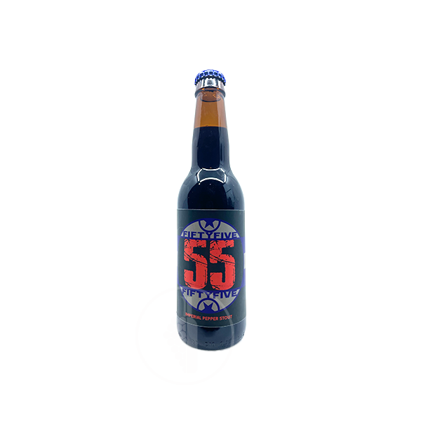 Bière Imperial Stout - Fiftyfive - Brasserie Chiendent