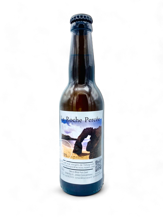 BIERE LA ROCHE PERCEE NEIPA MICRO BRAS PORS GWHIR