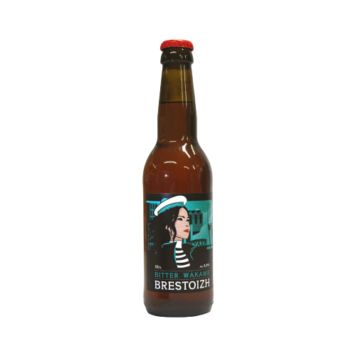 BIERE BRESTOIZH AUX ALGUES Brasserie des Abers FR BIO 09 33CL