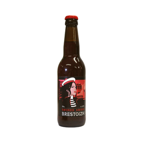 BIERE BRESTOIZH AMBREE Brasserie des Abers FR BIO 09 33CL