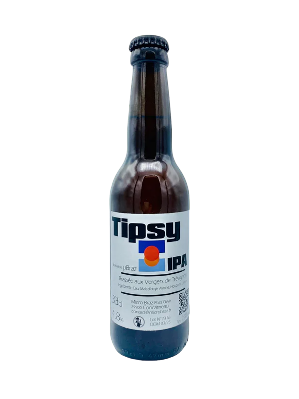 BIERE TIPSY IPA MICRO BRAS PORS GWHIR