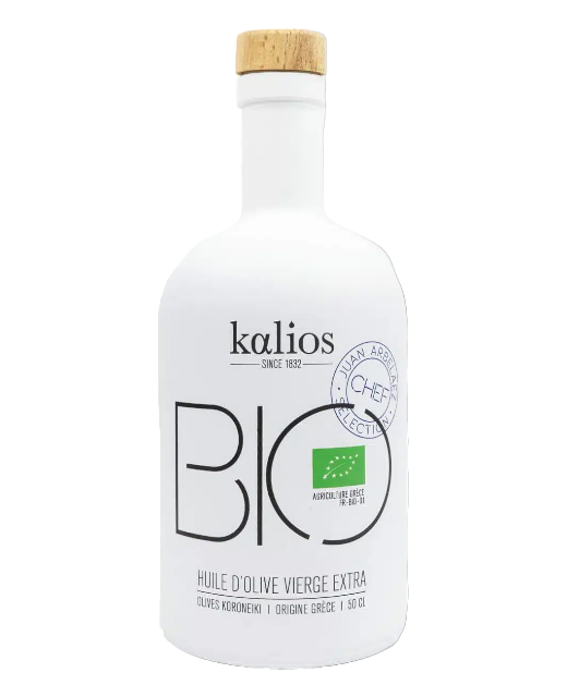 Huile d'olive vierge extra cuvée bio - Sélection Chef ARBELAEZ - Kalios