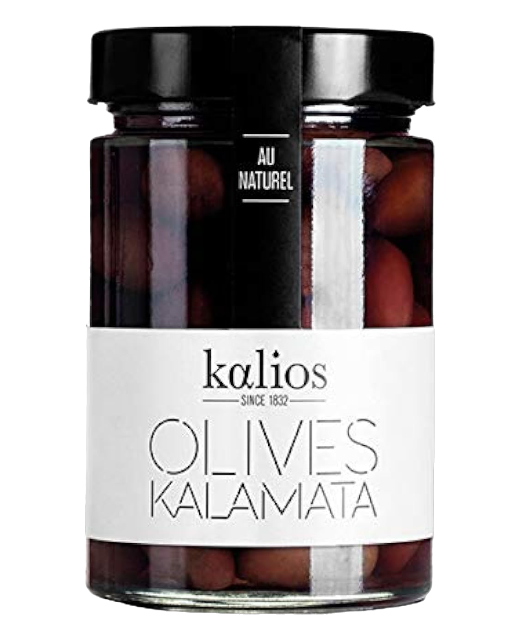 OLIVES KALAMATA AU NATUREL - 310G - KALIOS
