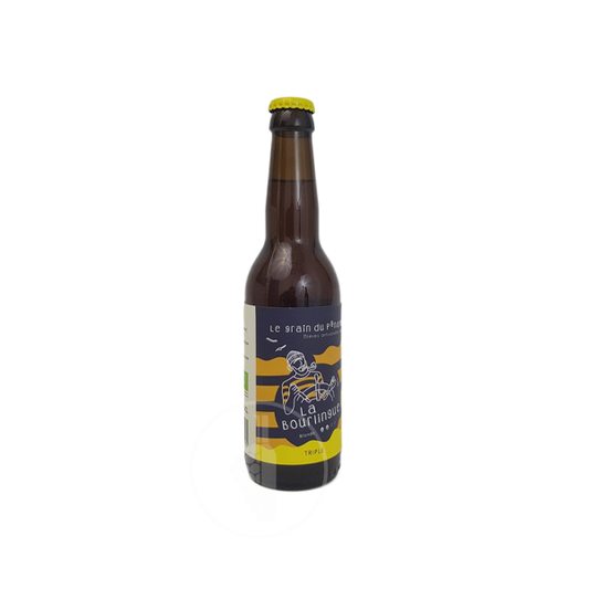 Bière Blonde Triple - Bourlingue - Brasserie Le Grain du Ponant