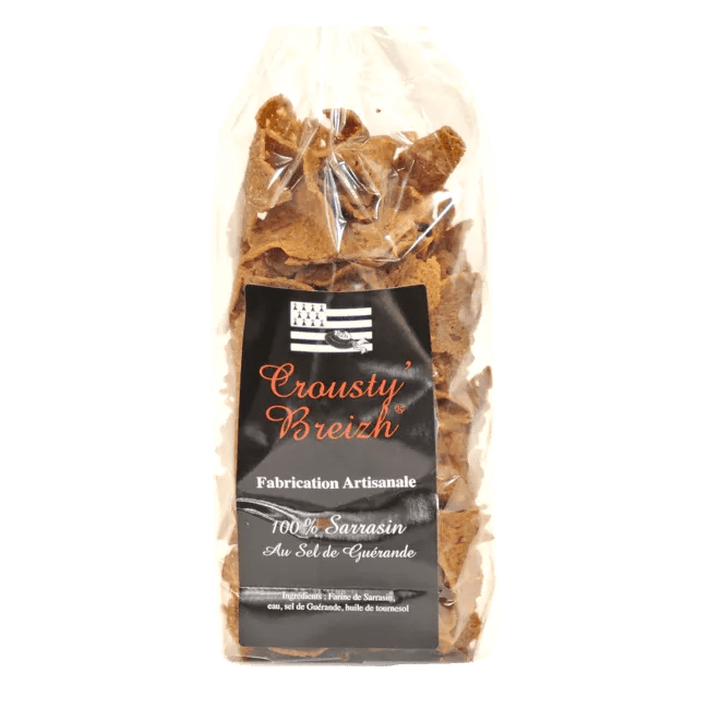 Crousty Breizh Nature - Chips de Sarrasin au sel de Guérande