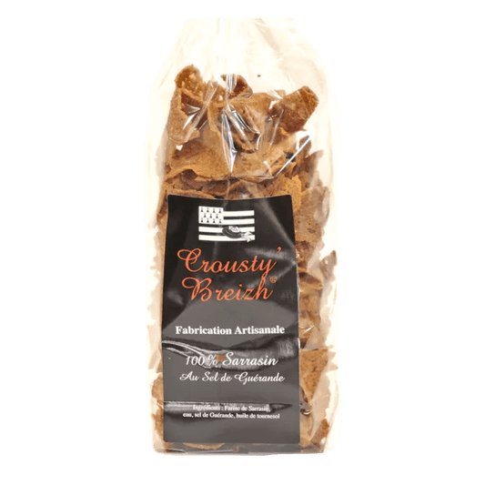 Crousty Breizh Nature - Chips de Sarrasin au sel de Guérande