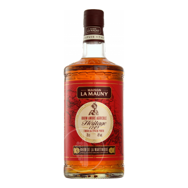 La Mauny - Héritage 1749 - Rhum ambré