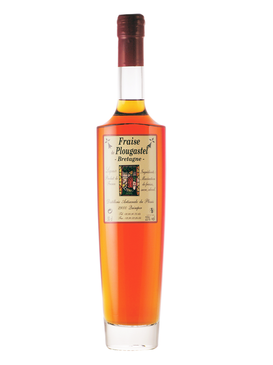 Liqueur de Fraises de Plougastel - Distillerie du Plessis